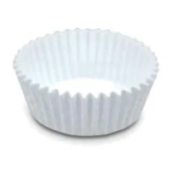 Städter Backformen|Kochwelt Entdecken|Papierbackförmchen weiß Ø 7 cm