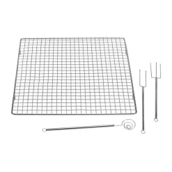 Städter Backzubehör|Kochwelt Entdecken|Pralinen-Set 4-tlg. grau