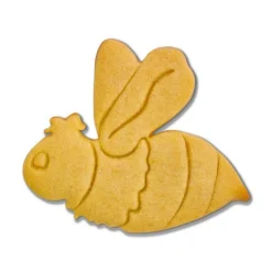 Präge-Ausstecher Biene 7,5 cm silber<Städter Outlet