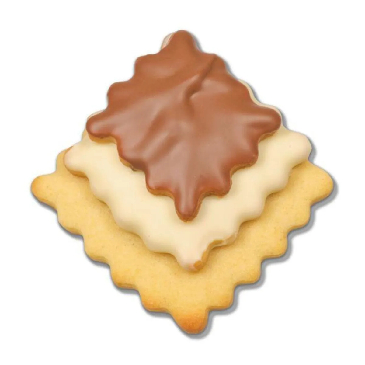 Städter Backzubehör|Kochwelt Entdecken|Terrassen-Ausstecher Quadrat gewellt 3er-Set edelstahl