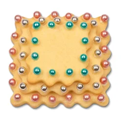 Städter Backzubehör|Kochwelt Entdecken|Terrassen-Ausstecher Quadrat gewellt 3er-Set edelstahl