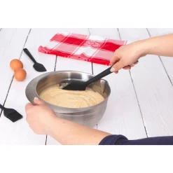 Topf-und Teigschaber Softgrip 27,5x5,4cm schwarz<Städter Best