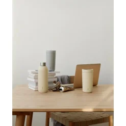 Stelton Thermosflaschen|Isolierflasche 0,6 l Keep Cool Mellow Yellow