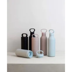 Stelton Thermobecher|Thermosflaschen|Isolierflasche 0,55 l Tabi Black