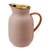 Isolierkanne 1,0 l Amphora Kaffee Soft Peach<Stelton Sale