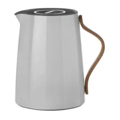 Stelton Thermoskannen|Isolierkanne 1,0 l Emma Tee hellgrau