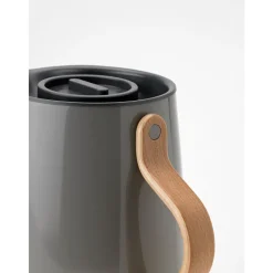 Stelton Thermoskannen|Isolierkanne 1,0 l Emma Tee hellgrau