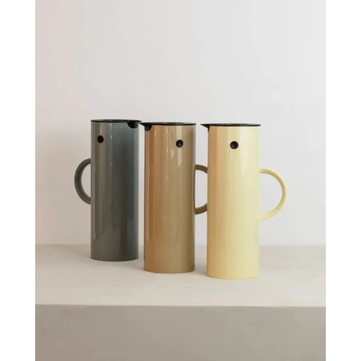 Stelton Thermoskannen|Muttertag|Isolierkanne 1,0 l EM77 Warm Sand