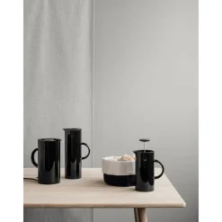 Stelton Thermoskannen|Isolierkanne 1l schwarz