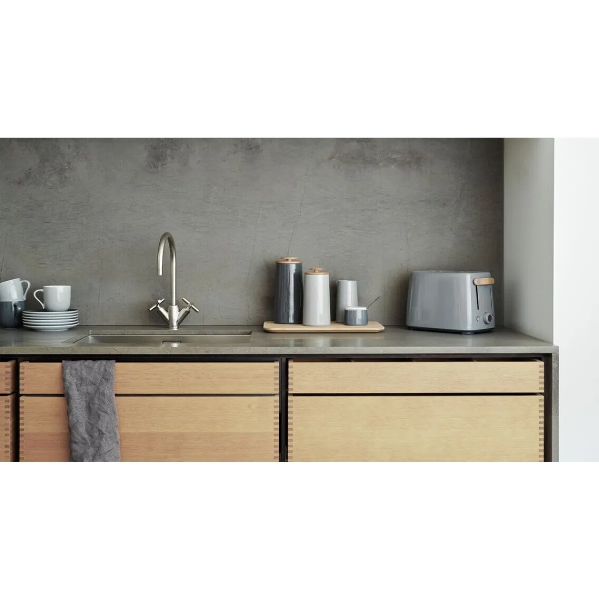 Stelton Muttertag|Weihnachten|Toaster 31x20x20 cm Emma grey