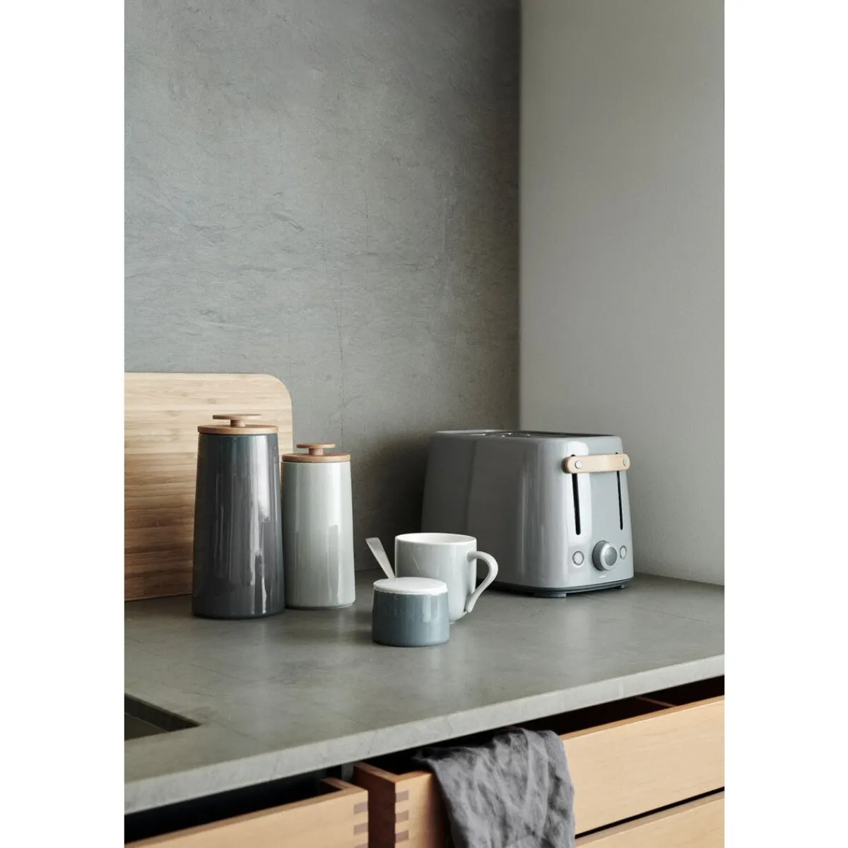 Stelton Muttertag|Weihnachten|Toaster 31x20x20 cm Emma grey