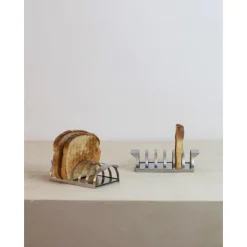 Stelton Kochwelt Entdecken|Toaster|Toasthalter 16 cm Arne Jacobsen edelstahl