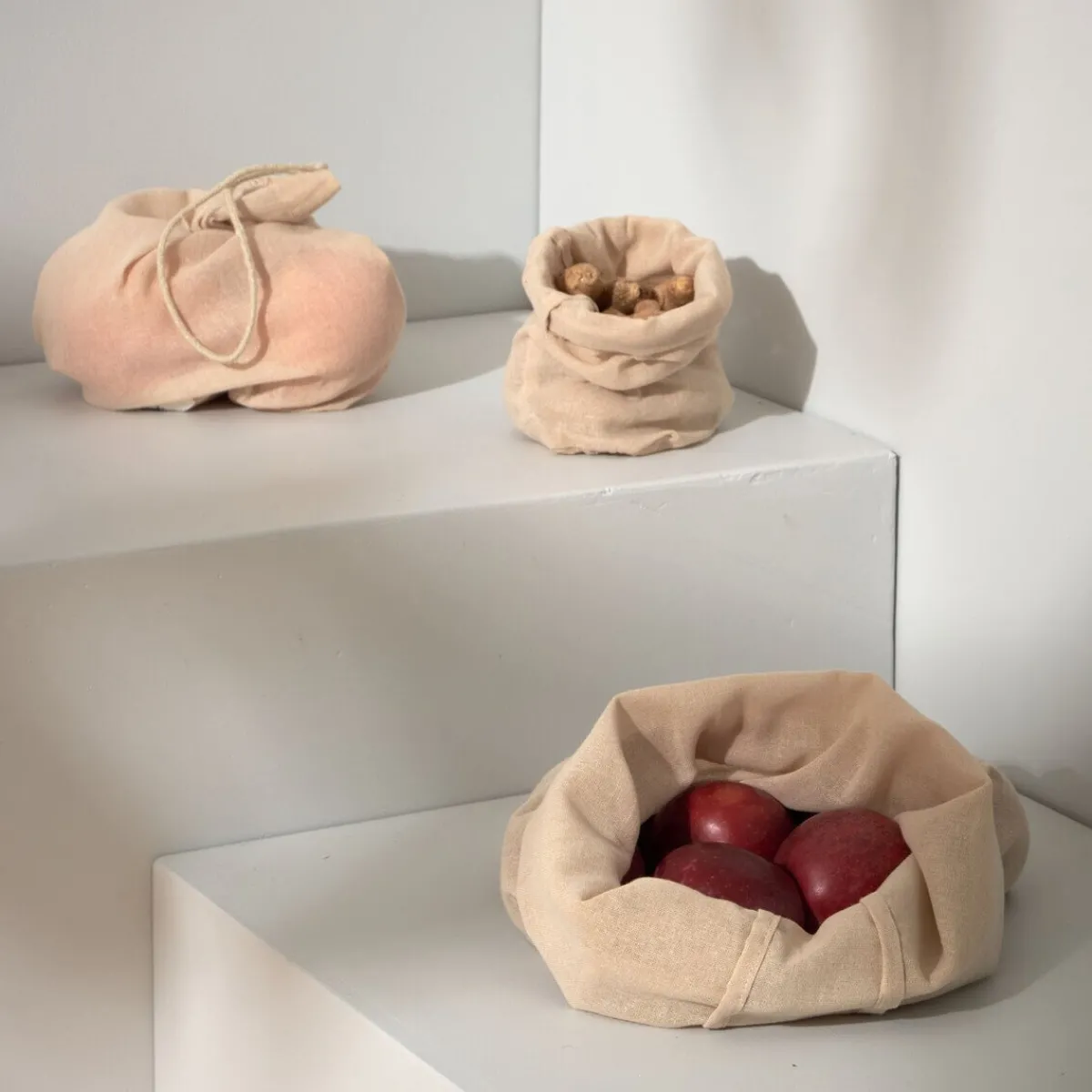 The Organic Company Cafécore|Lunchtaschen-Set 3-tlg. beige