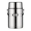 Isolier-Speisegefäß 1,2 l Stainlesse King Food Jar silber<Thermos Hot