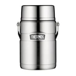 Isolier-Speisegefäß 1,2 l Stainlesse King Food Jar silber<Thermos Hot