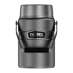 Isolier-Speisegefäß 1,2 l Stainlesse King Food Jar silber<Thermos Hot