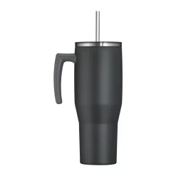 Thermos Trinkflaschen|Thermobecher 1,1 l Refreshing Series schwarz
