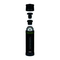 flasche 0,9 l Mountain Beverage Bottle schwarz<Thermos Hot