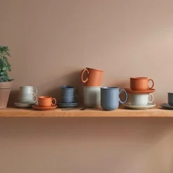 Becher mit Henkel Clay Sky<Thomas New