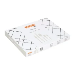Thomas Besteck Set 6 Personen|Besteck-Set 30-tlg. Fun Karo Edelstahl poliert