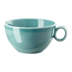 Thomas Cappuccinotassen|Kombi-Obertasse Loft Colour Ice Blue