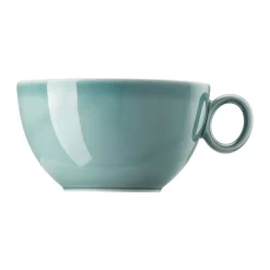 Thomas Cappuccinotassen|Kombi-Obertasse Loft Colour Ice Blue