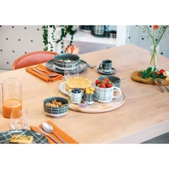 Müslischale 13 cm Fun Karo dark<Thomas Clearance