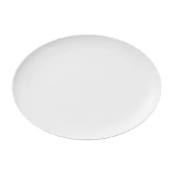 Thomas Servierplatten|Platte 34 cm oval Loft Weiss