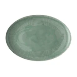 Platte oval 34 cm Loft Colour Moss Green<Thomas Online