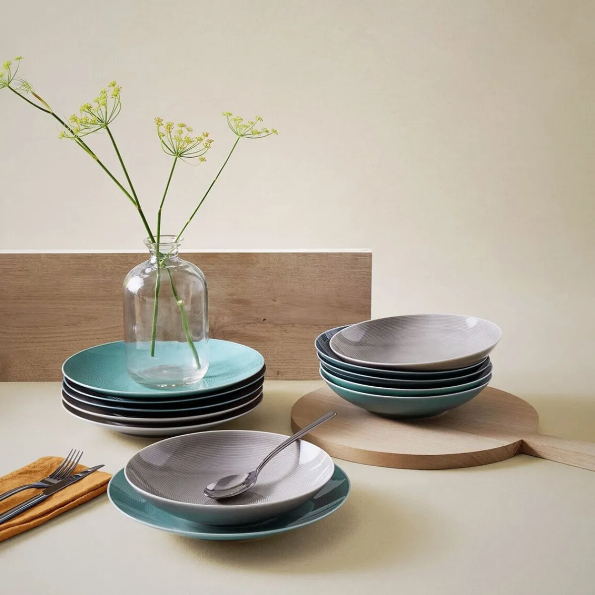 Suppenteller 24 cm Loft Colour Ice Blue<Thomas Sale