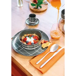 Thomas Speiseteller|Teller flach 27 cm Fun Karo dark