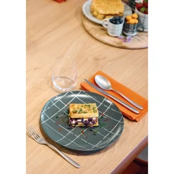 Thomas Suppenteller|Teller tief 23 cm Fun Karo dark