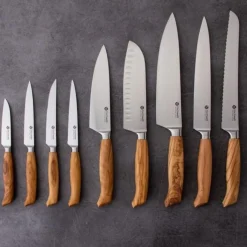 Tischwelt Salat Zubehör|Messer & Co. Entdecken|Gemüsemesser 9 cm Nature