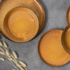 Tischwelt Antipasti Geschirr|Schale 19 cm Marrakesch Safran