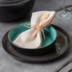 Tischwelt Antipasti Geschirr|Schale 19 cm Marrakesch Aqua