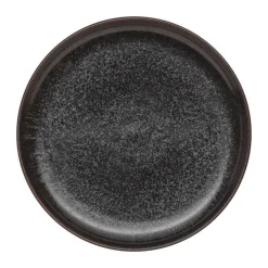 Tischwelt Geschirrsets 6 Personen|Tellersets|Tafel-Set 12-tlg. Java schwarz