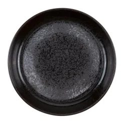 Tischwelt Geschirrsets 6 Personen|Tellersets|Tafel-Set 12-tlg. Java schwarz