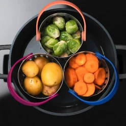 Garkörbchen 13 cm Cookin’Pod Pro blau<Trebonn