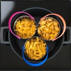 Trebonn Töpfe|Kochwelt Entdecken|Garkörbchen 13 cm Cookin’Pod Pro koralle