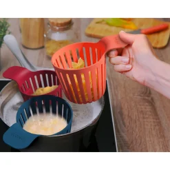 Trebonn Töpfe|Kochwelt Entdecken|Garkörbchen 3er-Set Cookin’Pods mehrfarbig