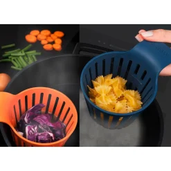 Trebonn Töpfe|Kochwelt Entdecken|Garkörbchen 3er-Set Cookin’Pods mehrfarbig