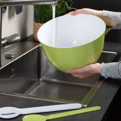 Trebonn Salatschüssel|Schüssel 28 cm Pile grün