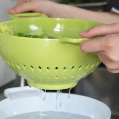 Sieb L 30 cm Helm grün<Trebonn Clearance