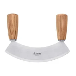 Wiegemesser einschneidig 18 cm Esche<Triangle Clearance