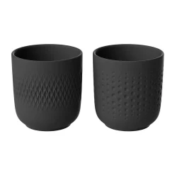 Villeroy & Boch Becher|Becher-Set 2-tlg. Manufacture Collier noir