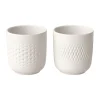 Becher-Set 2-tlg. Manufacture Collier blanc<Villeroy & Boch