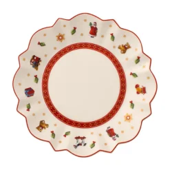 Villeroy & Boch Weihnachten|Weihnachtsgeschirr|Brotteller weiss Toy's Delight