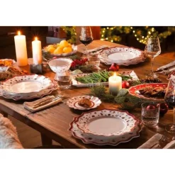 Villeroy & Boch Weihnachten|Weihnachtsgeschirr|Brotteller weiss Toy's Delight