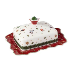 Villeroy & Boch Weihnachtsgeschirr|Butterdose 2-tlg. Toy’s Delight