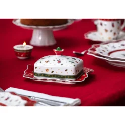 Villeroy & Boch Weihnachtsgeschirr|Butterdose 2-tlg. Toy’s Delight